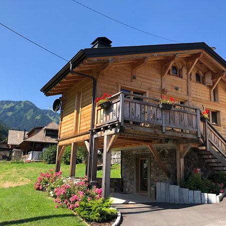 Chalet Cosy Et Moderne Vue Montagnes Seytroux 외부 사진
