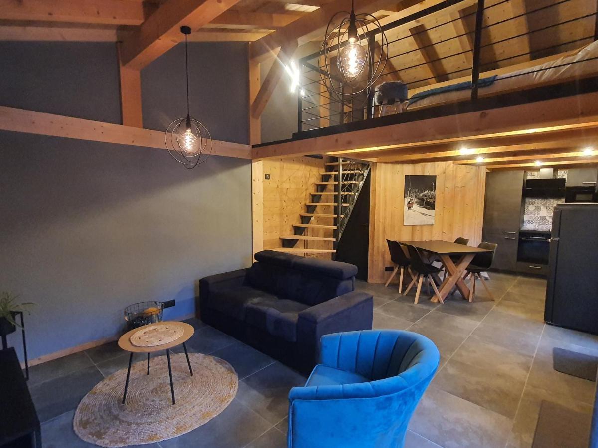 Chalet Cosy Et Moderne Vue Montagnes Seytroux 외부 사진
