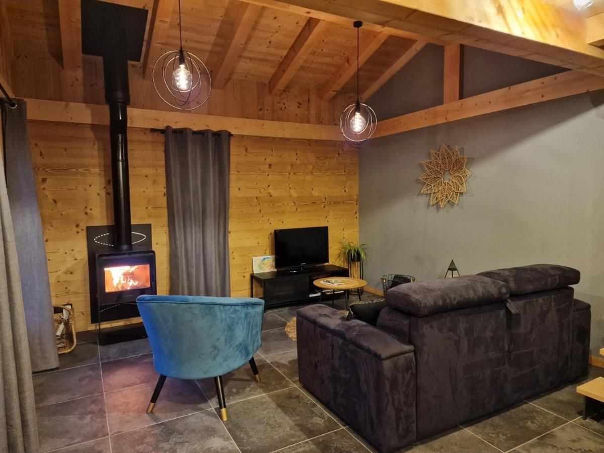 Chalet Cosy Et Moderne Vue Montagnes Seytroux 외부 사진